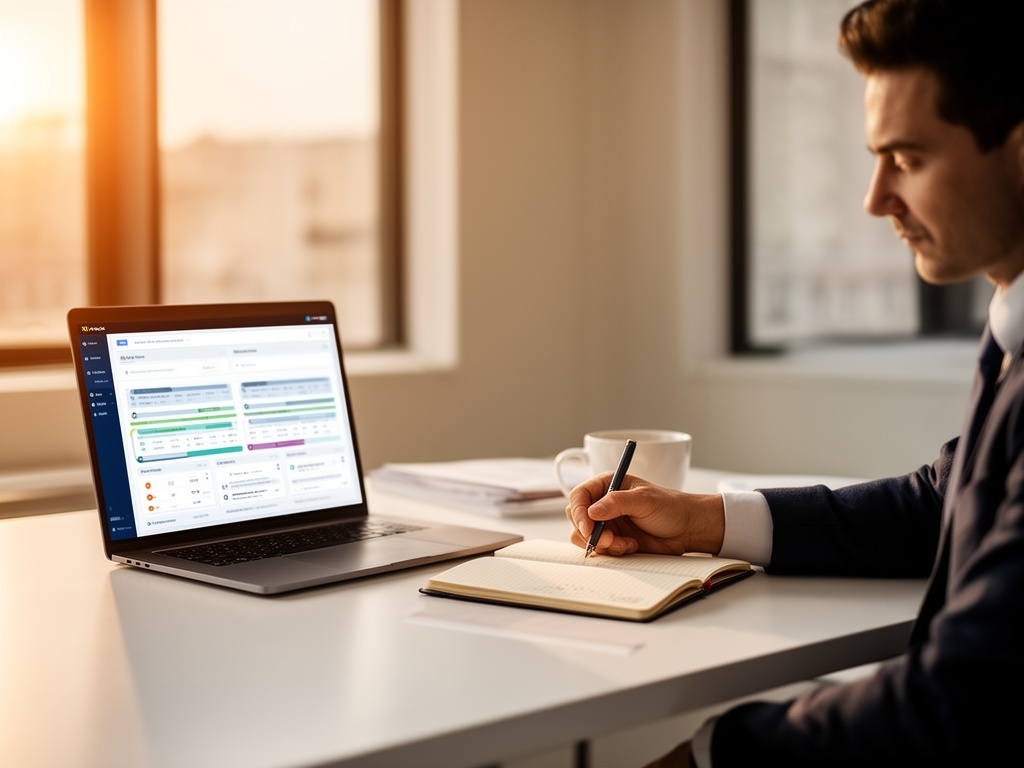 Principle-centered leader working with intention