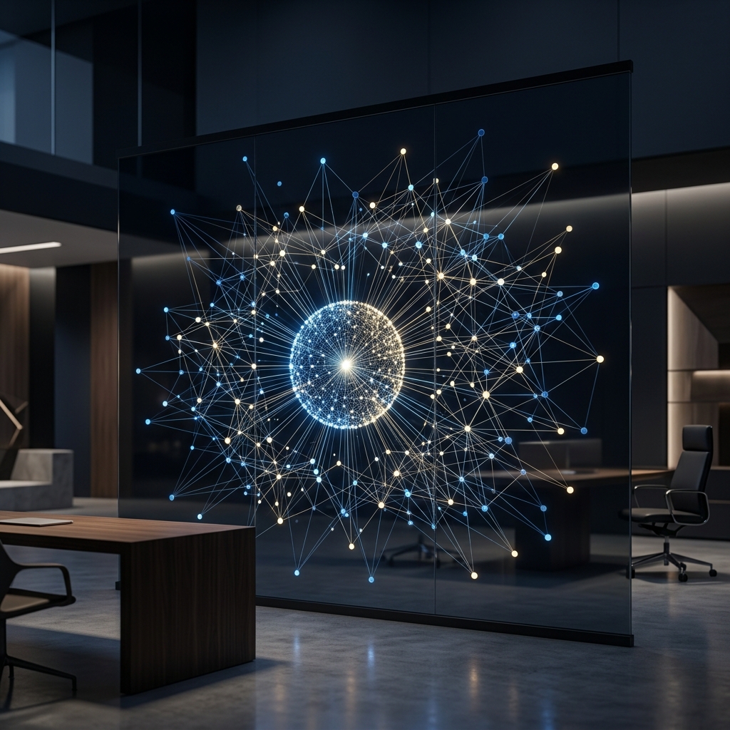 Abstract Knowledge Graph Hub Visualization